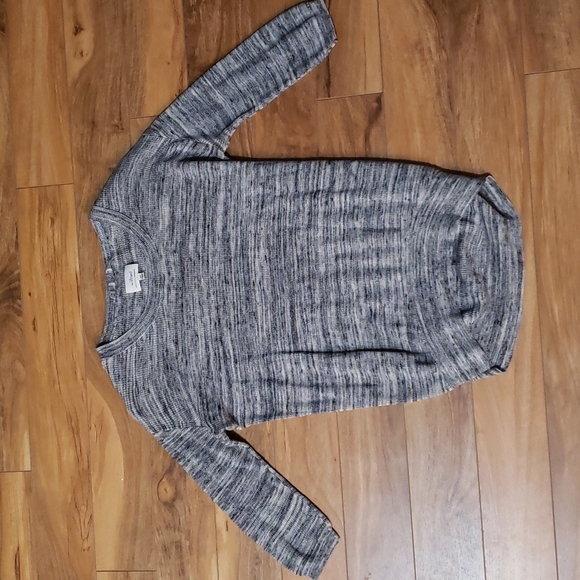 Aritzia Wilfred sweater 3/4 sleeve thin knit space dye soft with silk & cashmere - Picture 1 of 1